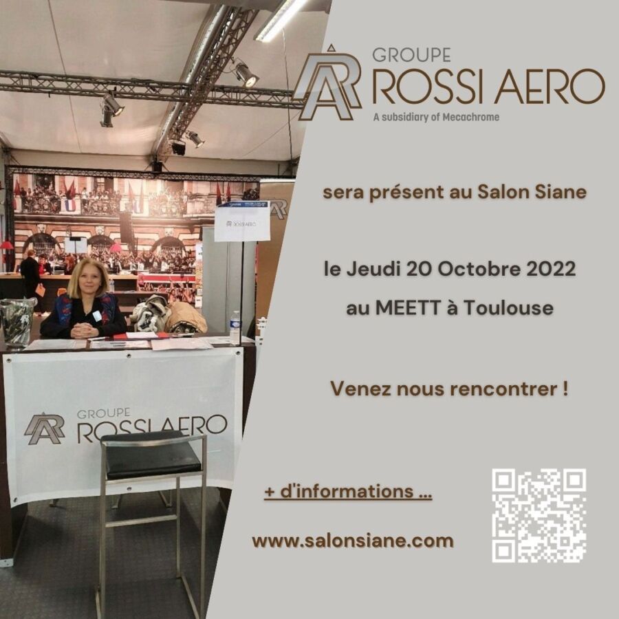 Salon SIANE Groupe ROSSI AERO Octobre 2022