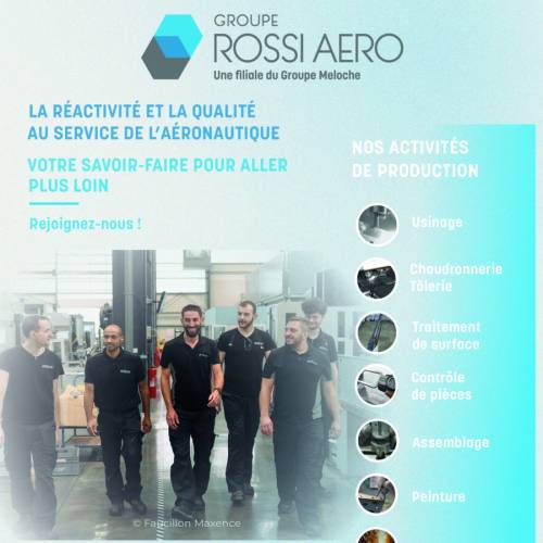 Groupe ROSSI AERO sera présent au Salon de l’Emploi Aéro & Spatial de Toulouse le 30 septembre !